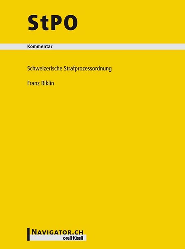 StPO Kommentar