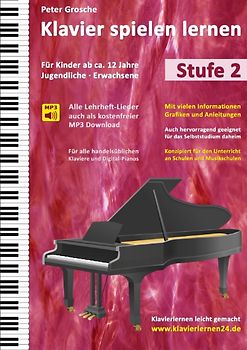 Klavier spielen lernen (Stufe 2)