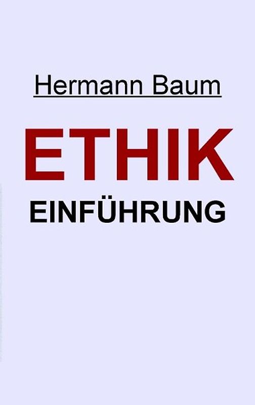 Ethik - Einführung