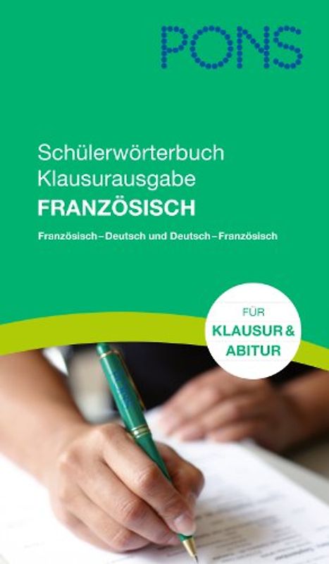PONS Schülerwörterbuch Klausurausgabe Französisch
