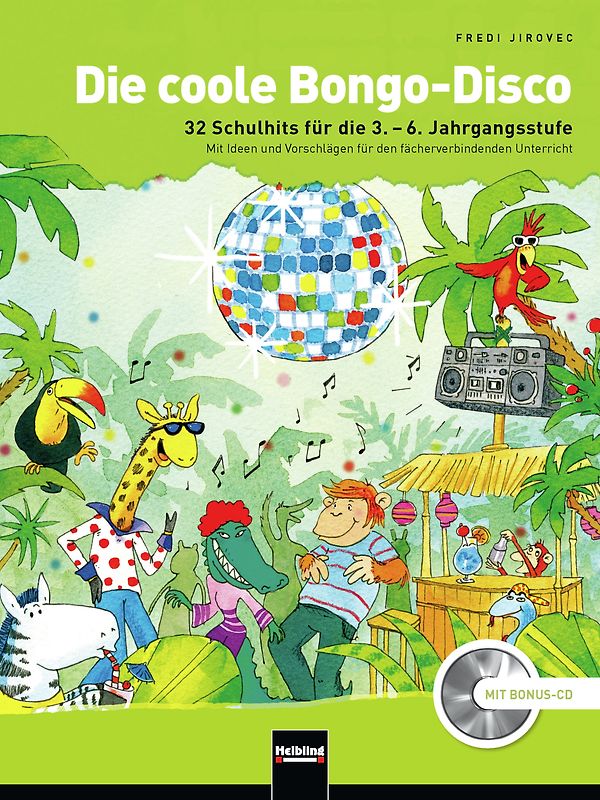 Die coole Bongo-Disco. Paket (Buch und Doppel-CD)