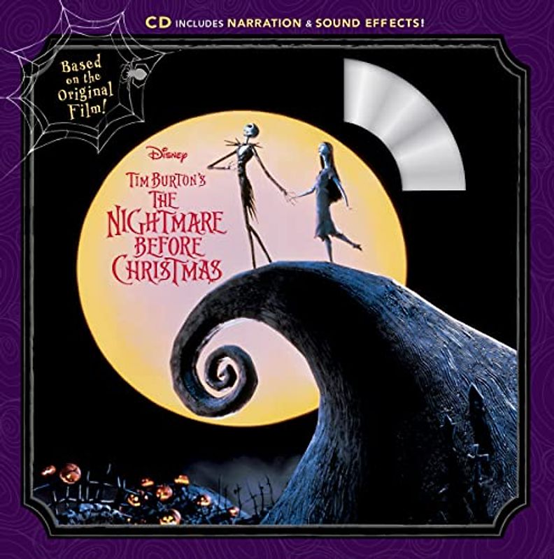 Tim Burton's The Nightmare Before Christmas Book & CD: Read-Along Story Book and CD