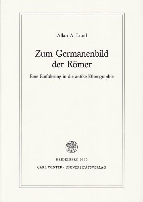 Zum Germanenbild der Römer