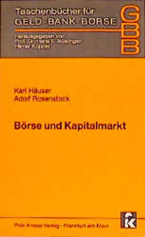 Börse und Kapitalmarkt