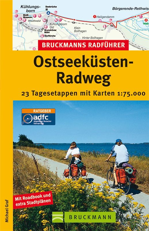 Bruckmanns Radführer Ostseeküsten-Radweg