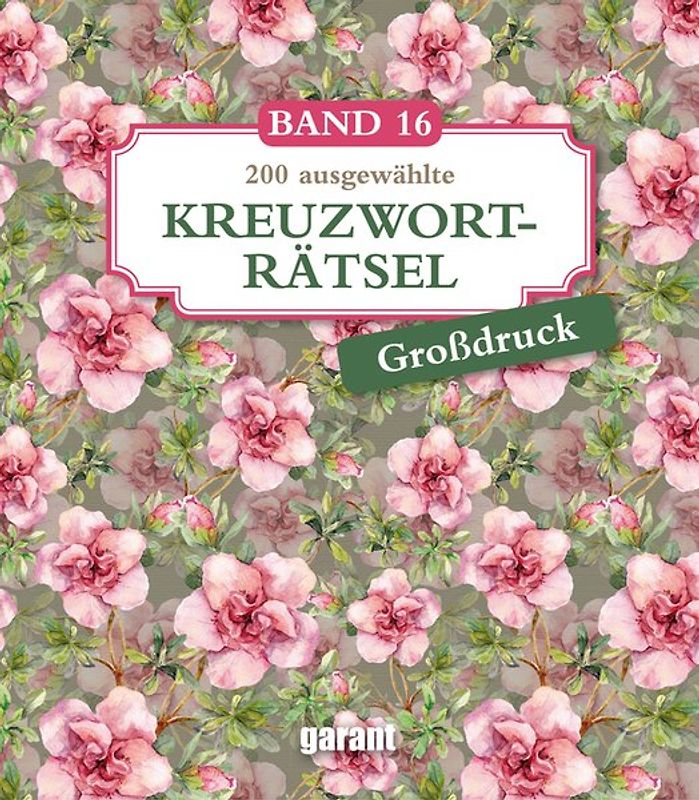 Kreuzworträtsel Deluxe Groß- Band 16