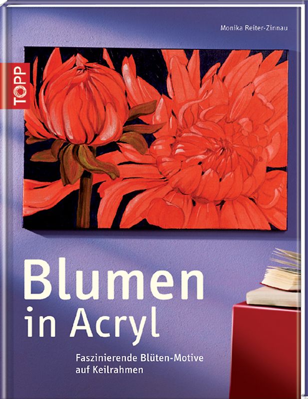 Blumen in Acryl