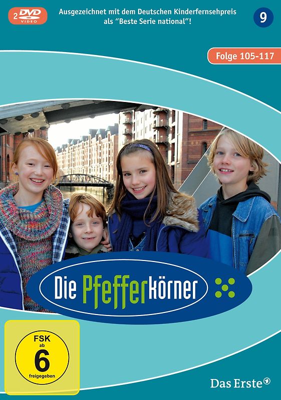 Die Pfefferkörner - Staffel 9 - Folge 105-117 [2 DVDs] DVD