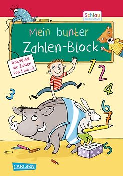 Schlau für die Schule: Mein bunter Zahlen-Block