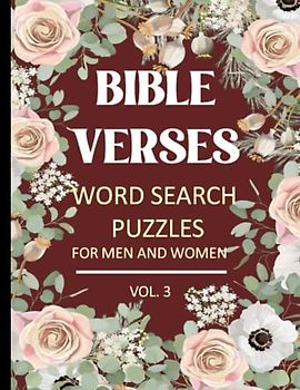 Bible Word Search Puzzles for Men and Women: Christian Word Game for Seniors, Adults and Teens