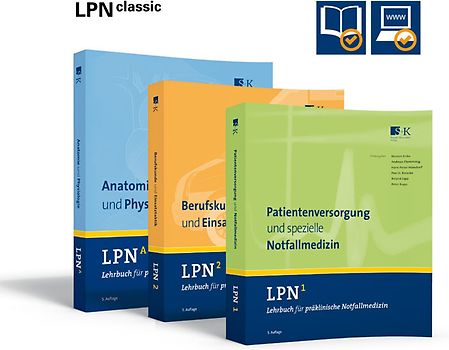 LPN - Lehrbuch für präklinische Notfallmedizin CLASSIC (Gesamtwerk: 3 Bände)