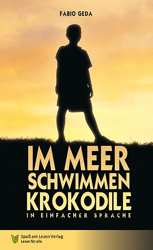 Im Meer schwimmen Krokodile