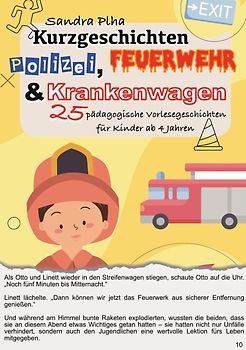 KitaFix-Kurzgeschichten Polizei, Feuerwehr und Krankenwagen