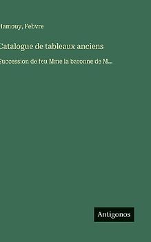 Catalogue de tableaux anciens