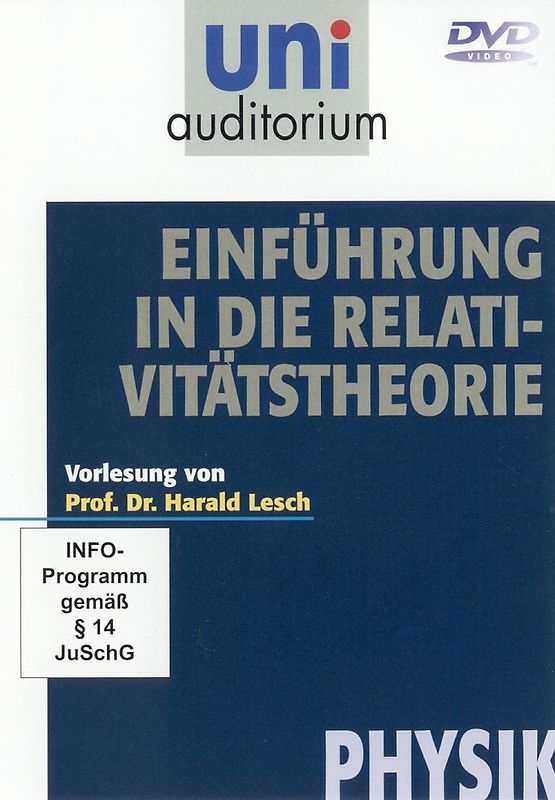 Einführung in die Relativitätstheorie DVD