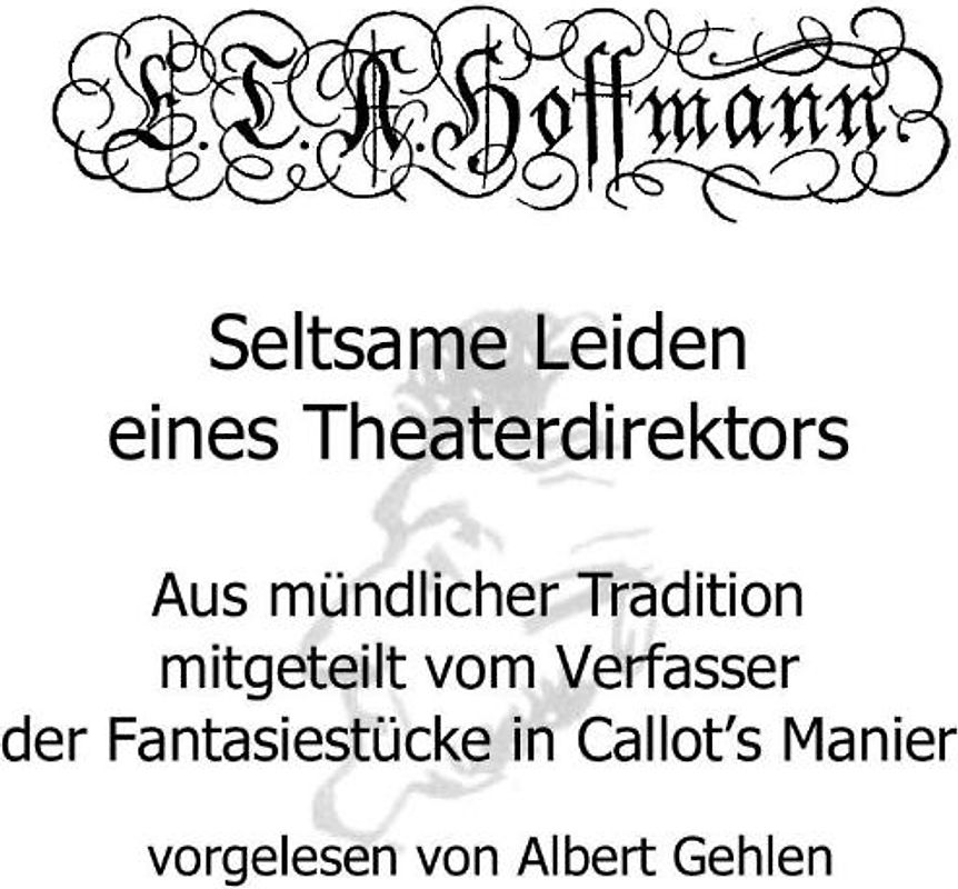 Seltsame Leiden eines Theaterdirektors