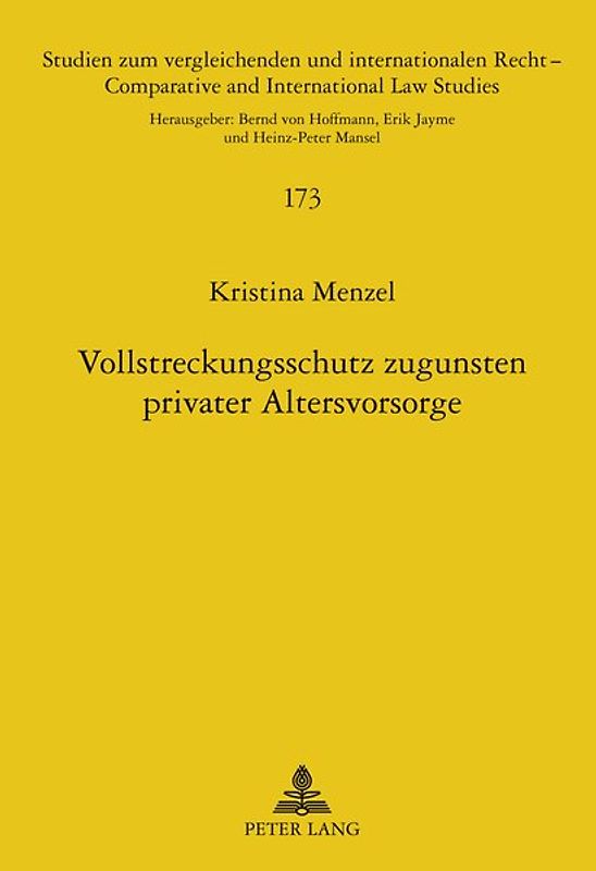 Vollstreckungsschutz zugunsten privater Altersvorsorge