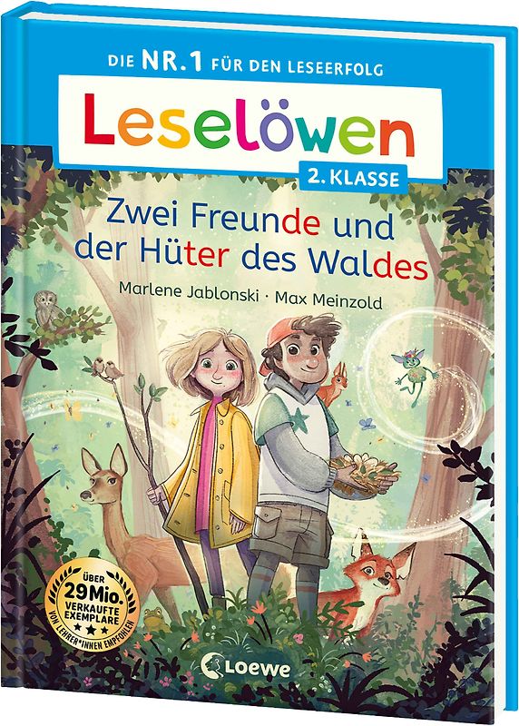Leselöwen 2. Klasse - Zwei Freunde und der Hüter des Waldes