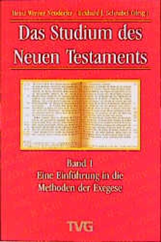 Das Studium des Neuen Testaments