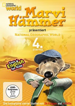 National Geographic - Marvi Hämmer präsentiert: National Geographic World, 4. Staffel (4 D [4 DVDs] DVD