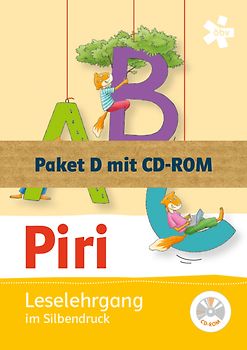 Piri, Paket Druckschrift mit CD-ROM (Leselehrgang D mit CD-ROM, Arbeitsheft D/D, Übungsheft D/D, Schreiblehrgang S-95)
