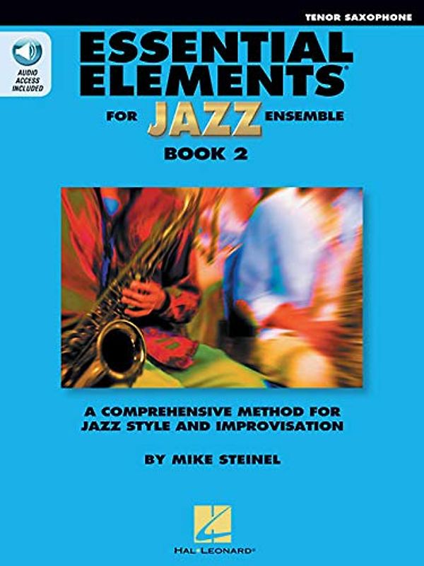 Essential Elements for Jazz Ensemble - Book 2 - BB Tenor Saxophone (Book/Online Audio)