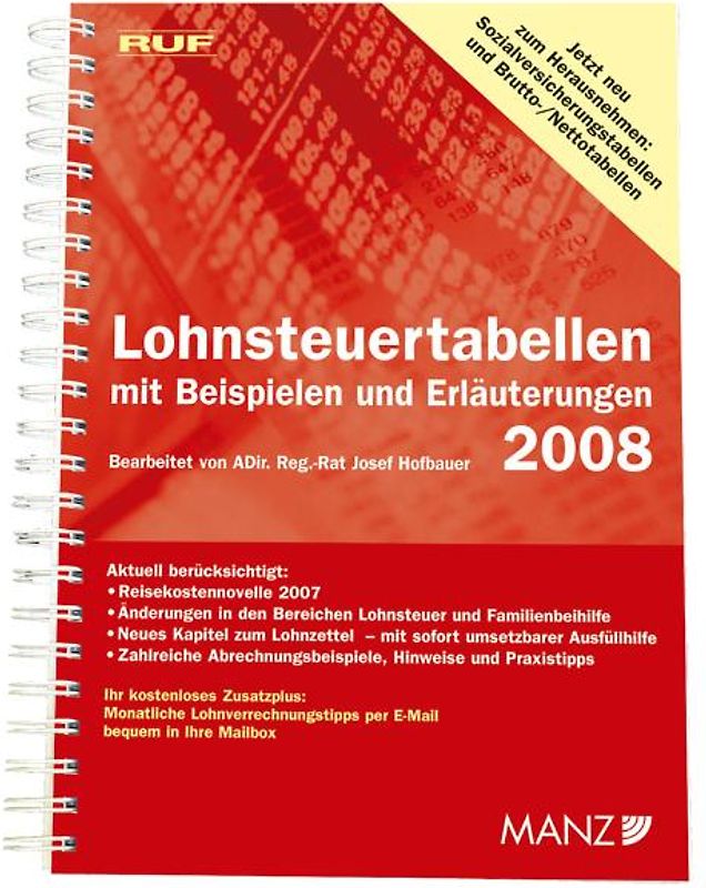 RUF-Lohnsteuertabellen 2008