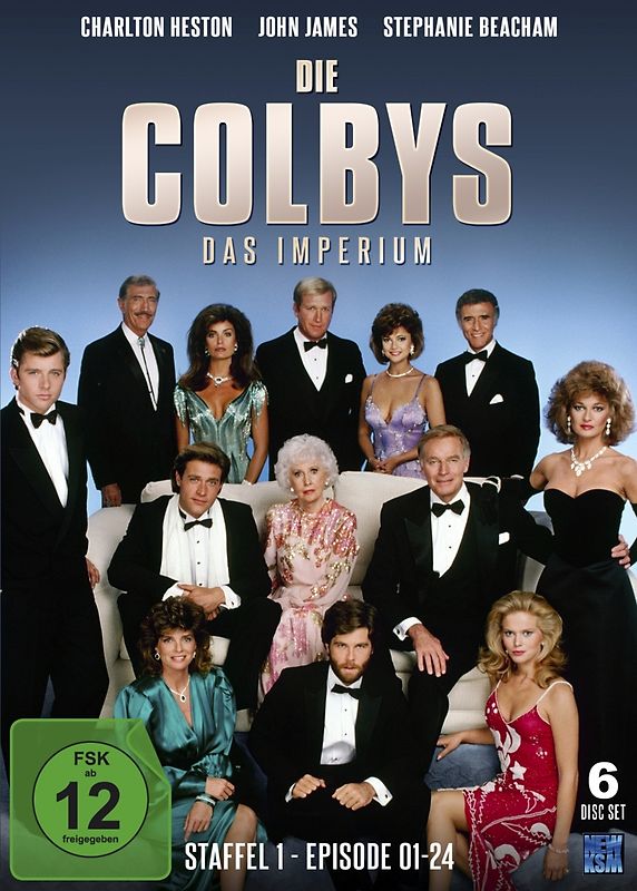Die Colbys - Das Imperium (Staffel 1 - Episode 01-24 im 6 Disc Set) DVD