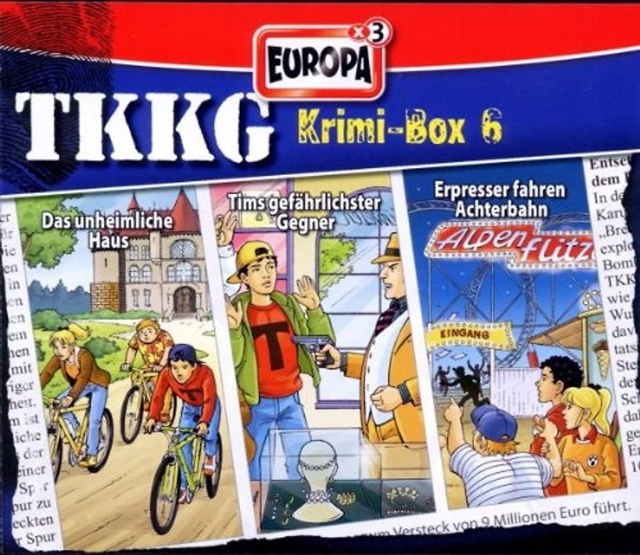 TKKG - Krimi-Box 6: Folgen 143 / 149 / 156 [3er Box]
