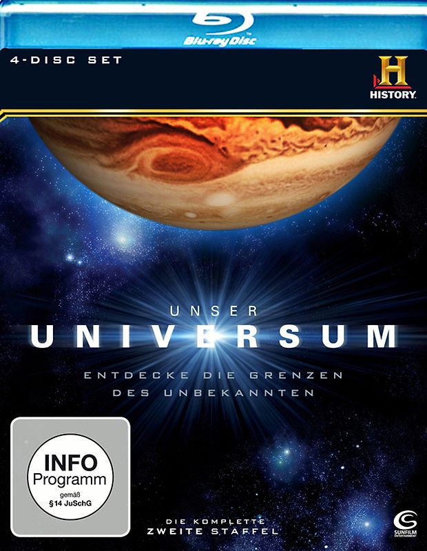 Unser Universum Staffel 2 Blu-ray Disc