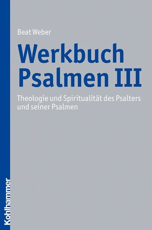 Werkbuch Psalmen III