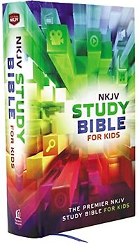 NKJV, Study Bible for Kids, Hardcover, Multicolor: The Premier NKJV Study Bible for Kids