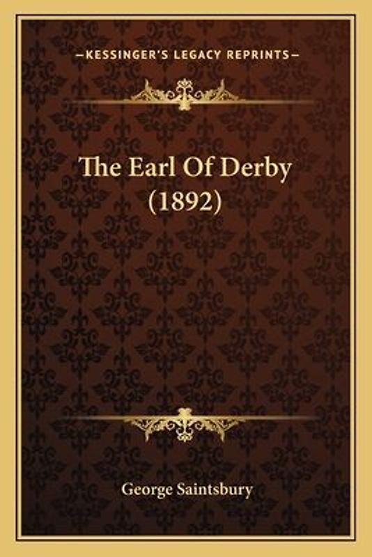 The Earl of Derby (1892)