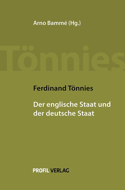 Der englische Staat und der deutsche Staat