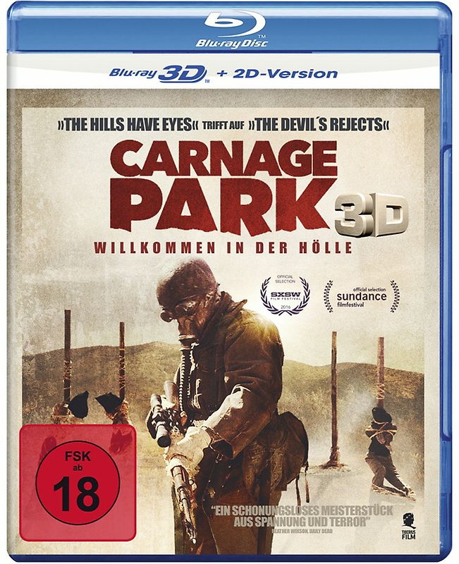 Carnage Park 3D 3D Blu-ray Disc