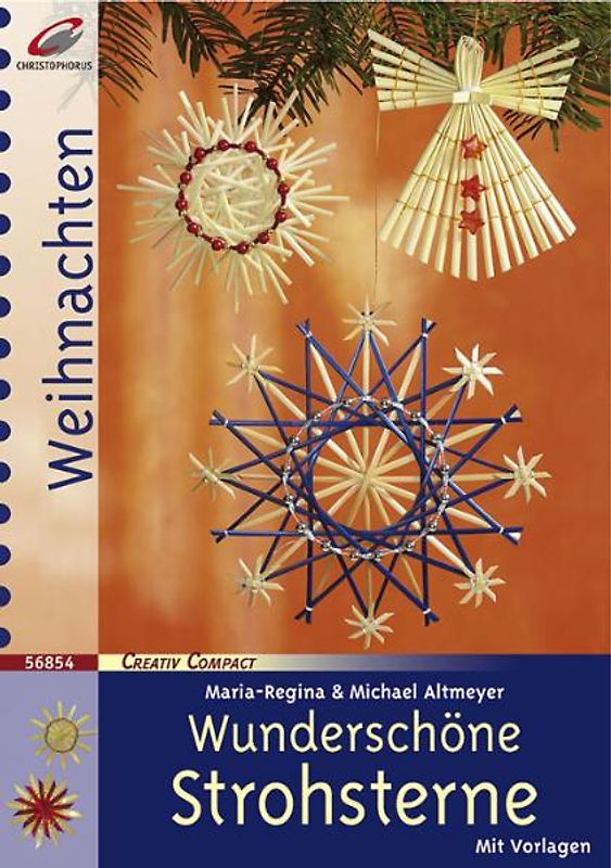 Wunderschöne Strohsterne