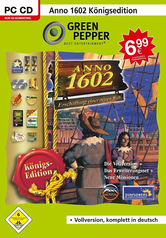 Anno 1602 Königs Edition Classic PC Spiele