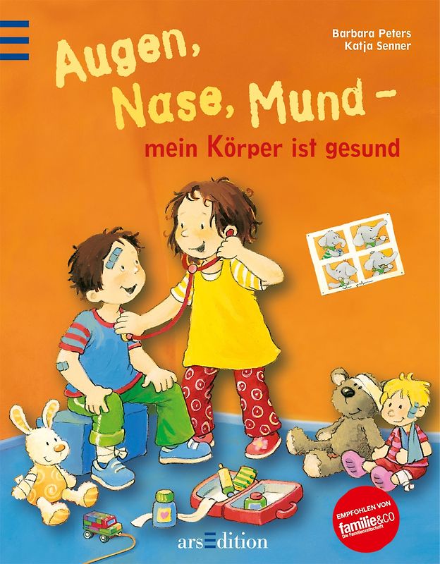 Augen, Nase, Mund - mein Körper ist gesund