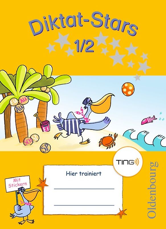 Diktat-Stars - BOOKii-Ausgabe - 1./2. Schuljahr