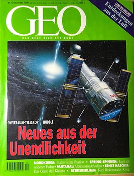 GEO Magazin 12/1996: Weltraumteleskop Hubble - Neues aus der Unendlichkeit [Broschiert]
