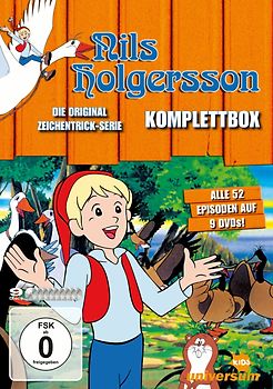 Nils Holgersson - Komplettbox [9 DVDs] DVD