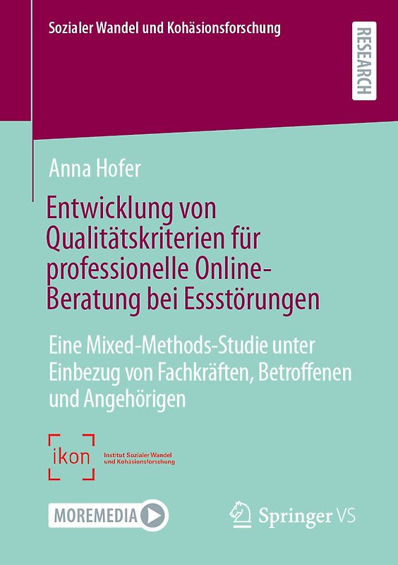 Entwicklung von Qualitätskriterien für professionelle Online-Beratung bei Essstörungen