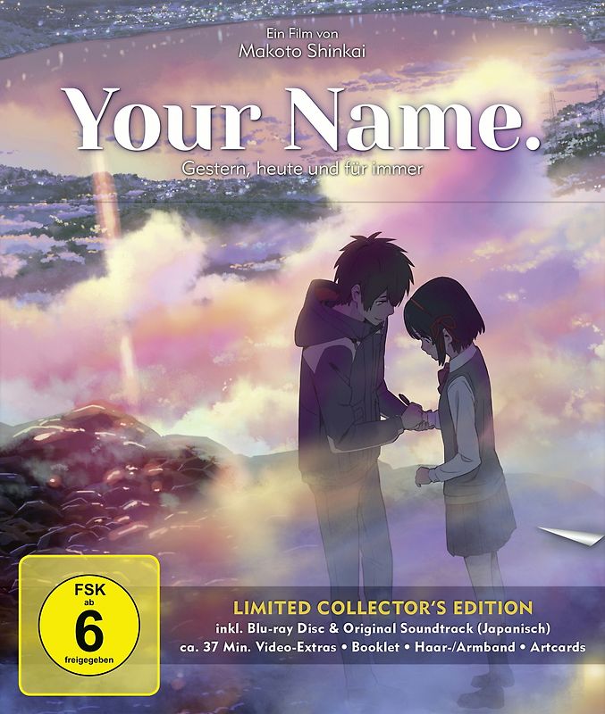 Your Name. - Gestern, heute und für immer [+ Audio-CD, Limited Collector's Edition, Exklusivprodukt] Blu-ray Disc