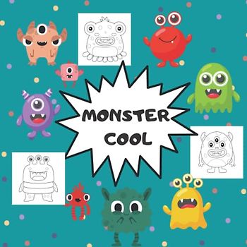 Halloween Monster Cool: 35 lustige Monster feiern Halloween