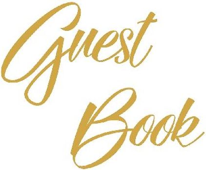 Gold Guest Book, Weddings, Anniversary, Party's, Special Occasions, Wake, Funeral, Memories, Christening, Baptism, Visitors Book, Guests Comments, Vacation Home Guest Book, Beach House Guest Book, Comments Book and Visitor Book (Hardback)