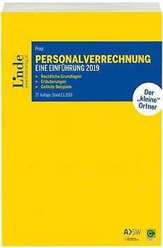 Personalverrechnung: eine Einführung 2019