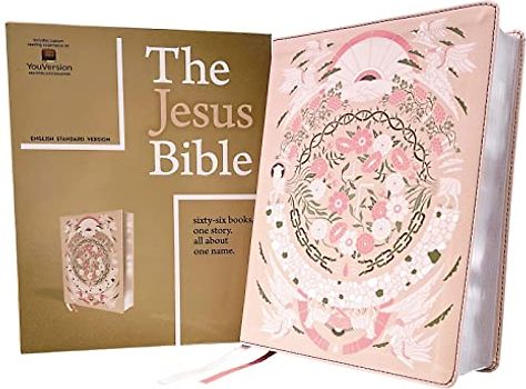 The Jesus Bible Artist Edition, ESV, Leathersoft, Peach Floral: English Standard Version, Leathersoft, Peach Floral, Artist Edition