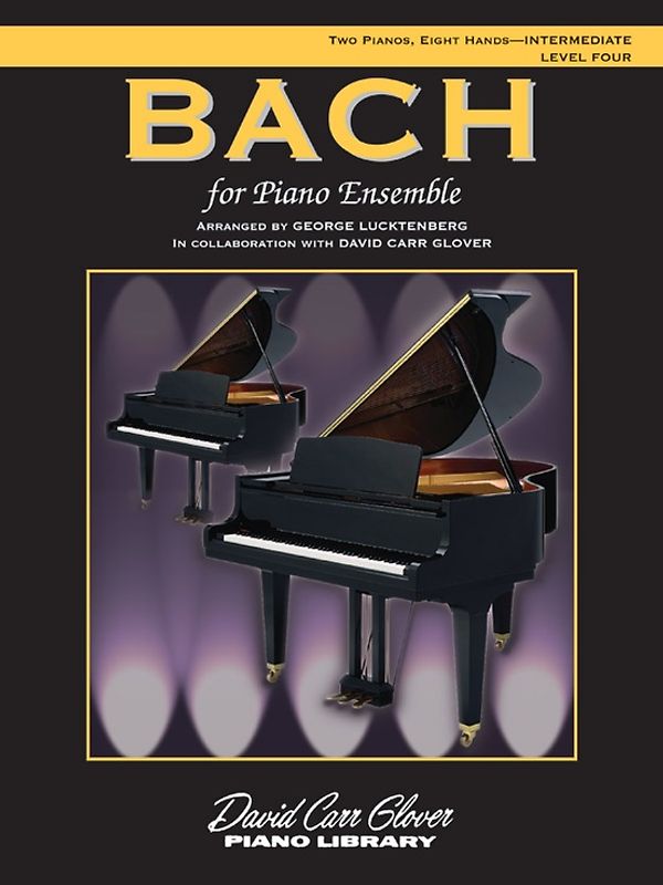 Bach for Piano Ensemble, Level 4