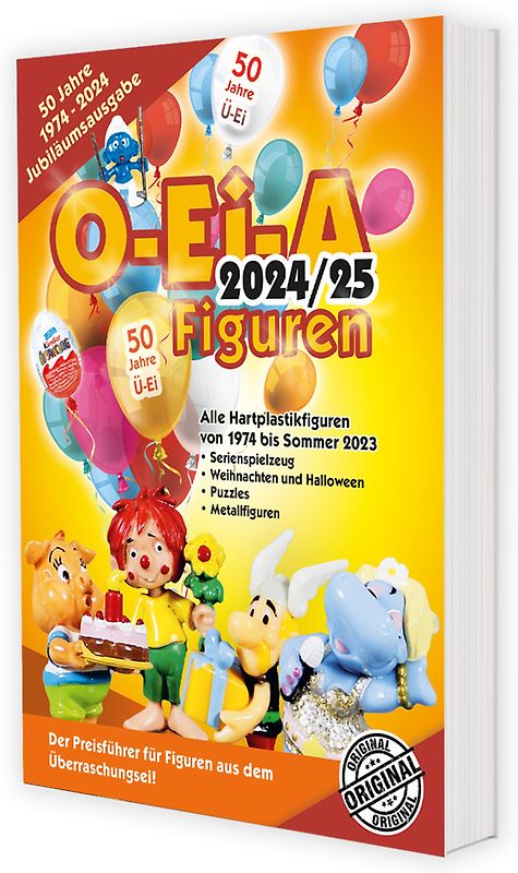 O-Ei-A Figuren 2024/25 - Der Preisführer für Figuren aus dem Überraschungsei.