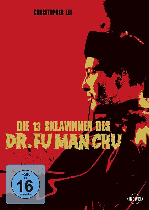 Die 13 Sklavinnen des Dr. Fu Man Chu - Christopher Lee - limitierte Auflage DVD